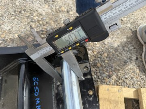 Placa de Montaje para Pin Grabber Serie 308 de 50MM, Soporte de Accesorio de Alta Resistencia para Excavadora - Product Image 3