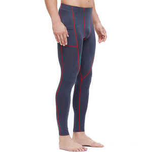 Leggings de compression pour hommes à taille élastique, personnalisés pour le yoga, la course, la gym et l'entraînement - Product Image 3