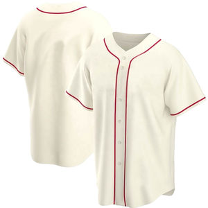 Camiseta de Béisbol con Logotipo Personalizado, Uniforme Deportivo de Poliéster Sublimado, Listo para Usar, para Softbol, de Calidad Económica - Product Image 1