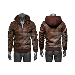 Mens PU Leather Motorcycle Jacket Winter New Arrival Casual Biker <b>Coat</b> <b>Slim</b> Fit <b>Stand</b> Collar Fashion Outerwear EU Size - Product Image 1