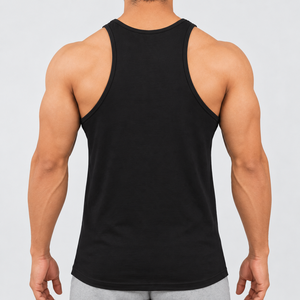 Chaleco de Verano para Hombre, Holgado, Talla Grande, con Estampado, Color Sólido, de Secado Rápido, Transpirable, Deportivo, Camiseta sin Mangas, Chaleco para Gimnasio - Product Image 6