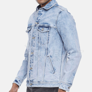 Plus Size Men's Casual <b>Denim</b> Jacket Long Sleeve Jean <b>Coat</b> with Stylish design <b>Denim</b> <b>Coat</b> for Daily Wear Men's Jackets - Product Image 3