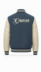 Vêtements en gros de style américain professionnel en mélange de laine chenille avec lettres, streetwear pour lycée - Product Image 6