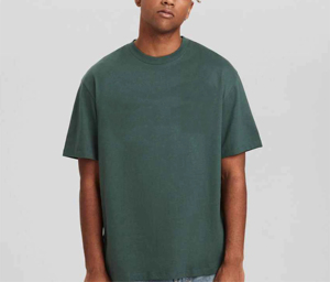 Men's Premium Crew Neck Cotton T Shirt Custom <b>Logo</b> Printed Lightweight Casual Wholesale Clothing Manufacturer - Product Image 3