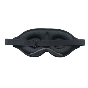 Masque de sommeil en soie OEM confortable pour adultes, toutes saisons, imprimé par transfert thermique, logo personnalisé, accessoire de sommeil, vente en gros - Product Image 2
