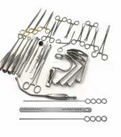 Ensemble professionnel de 30 instruments orthopédiques manuels en acier inoxydable allemand pour l'tonsillectomie et l'adénoïdectomie, haute qualité