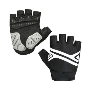 Guantes de Ciclismo de Invierno de Medio Dedo, Acolchados con Gel, Ligeros, Antideslizantes, Unisex, Servicio OEM con Envío y Entrega - Product Image 4