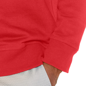 Sudadera de cuello redondo para hombre en grandes cantidades, la más vendida, de algodón mezclado, para hombre, en grandes cantidades. - Product Image 4