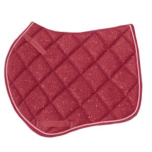 Nouveau 2024 coussin de selle pailleté tout usage équitation tapis de selle personnalisé conception personnalisée en gros tissu confort respirant - Product Image 6