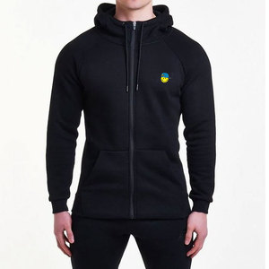 Custom Private Label Sportswear Men <b>Tracksuit</b> 2 Polyester/Cotton Solid Unisex Eco-Friendly Streetwear Windproof Fleece Plus Size - Product Image 1