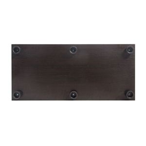 Vetrina Nera a Due Ante con 3 Ripiani per Casa o Ufficio - Product Image 5