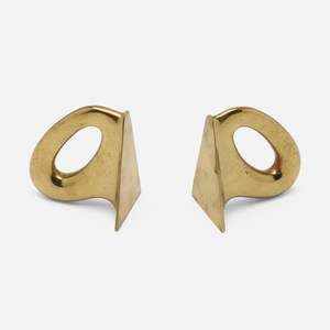 Sujetalibros Metálicos Contemporáneos para Estantería, Escritorio de Oficina, Biblioteca, Organizador Decorativo para Libros - Product Image 1