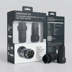 Convertisseur de charge EV de type 1 vers NACS 32A AC compatible avec la plupart des chargeurs SAE J1772 et des modèles EV NACS - Product Image 4