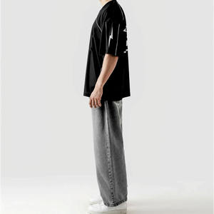 Camisetas de Fútbol Americano Unisex al por Mayor, Logotipo Personalizado, Transpirables, Manga Corta, Ropa Urbana, Proveedor de Camisetas con Etiqueta Privada OEM - Product Image 4