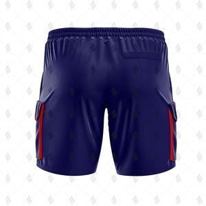 Shorts Cargo en Toile pour Hommes, Meilleures Ventes, Coton et Polyester, Taille Élastique, Séchage Rapide, Respirant, Coupe-Vent, Style Décontracté, Idéal pour la Gym et les Voyages - Product Image 3