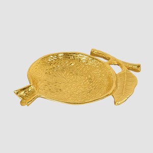 Plato Rectangular de Aluminio con Acabado Dorado, Diseño Moderno, Apto para Lavavajillas, Plato para Servir en la Mesa de Comedor y para Regalo - Product Image 2