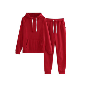 Women & Men Jogger Outfit <b>Matching</b> Sweat Suits <b>Long</b> Sleeve Hooded Sweatshirt and Sweatpants 2 Piece Lounge Sets tracksuit - Product Image 4