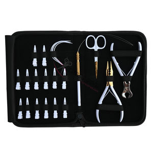 Nouvelles outils pour extensions capillaires : Kit de styliste, Pince à micro-perles, Coupe-keratine, Outil à boucles, Aiguilles courbées, Pinces de sectionnement - Product Image 6