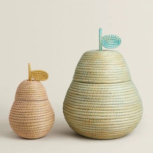 Gourd-shaped seagrass basket Handmade Storage Basket Wholesale eco-friendly Made in Viet Nam - Product Image 1