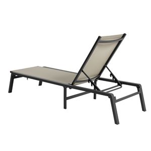 Set di 2 Sdraio Pieghevoli da Esterno per Prendere il Sole, Capacità di Carico 400 Libbre, 5 Posizioni Regolabili, Facile Montaggio, per Spiaggia - Product Image 5