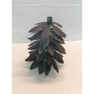 Metal Autumn Maple Leaf Candle Holder Stand Taper <b>Candlestick</b> for Thanksgiving Halloween Table Centerpiece Home Wedding Decor - Product Image 2