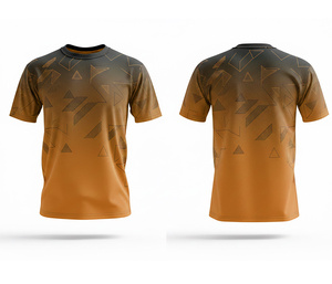 เสื้อยืดแบบซับลิเมชั่นเต็มตัวสั่งทำพิเศษ คุณภาพสูง ผลิตจากโพลีเอสเตอร์ ระบายอากาศได้ดี เหมาะสำหรับเล่นกีฬา |   ไซส์ผู้ชาย ผู้หญิง และเยาวชน |   น้ำหนักเบา แห้งเร็ว - Product Image 3