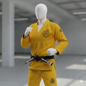 Kimono de BJJ en coton 100% de haute qualité, écologique, unisexe, léger, durable, ajusté, manches longues, entraînement, OEM, vente en gros - Product Image 2
