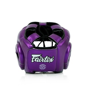 อุปกรณ์ป้องกันศีรษะ Fairtex คุณภาพระดับพรีเมียมสำหรับผู้ใหญ่ ผลิตจากหนังทนทาน เหมาะสำหรับการฝึกซ้อมมวย สร้างแบรนด์ของคุณเอง - Product Image 3