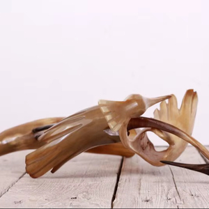 Handmade Horn Show Piece Crafted For <b>Table</b> And Shelf Decoration Horn Show Piece Suitable For Traditional design at <b>low</b> cost - Product Image 1