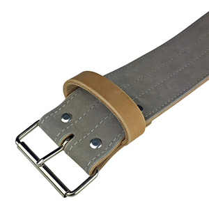 Ceinture de musculation à une seule boucle, en cuir de 13 mm d'épaisseur, pour un soutien maximal, ceinture de compétition pour soulevé de terre, squat et entraînement intensif - Product Image 3