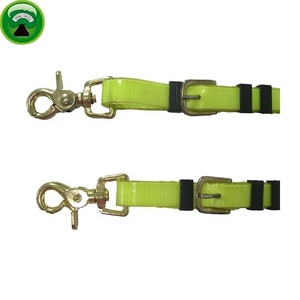 Amarillo respirable TPU caballo, cuerda halter hardware - Product Image 2
