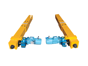 Grúa Puente Monoviga Inovic de 1-5 Toneladas con Polipasto Eléctrico Europeo, Control Remoto, Motor y Carro de Extremo para Uso Industrial A3-A5 - Product Image 3