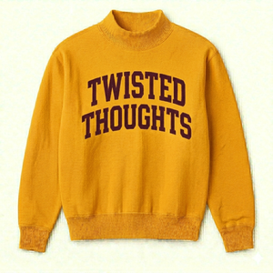 Sudadera Relax Wear con cuello simulado, estilo oversize, de algodón y felpa, cálida para invierno, informal, estilo urbano, top cómodo. - Product Image 5