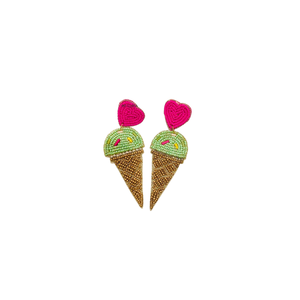 Pendientes de caballito de mar hechos a mano con cuentas, pendientes de verano con cuentas, pendientes de playa a la moda, pendientes de verano bonitos, pendientes de cuentas de primera calidad - Product Image 6