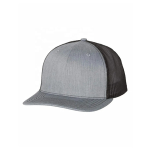 Gorra Trucker de Malla Gris de 6 Paneles, Ajustable, Unisex, Casual, para las Cuatro Estaciones, Tejido Transpirable 2026 - Product Image 1