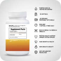 Capsules molles d'huile de graines de citrouille de qualité alimentaire – Complément alimentaire à base d'extrait végétal naturel – Vente en gros – Service personnalisé pris en charge