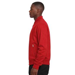 Blouson Bomber en Daim Vegan Kappa Alpha Psi Tonal, Vêtement de Fraternité Grecque Krimson, Confort Premium et Style Moderne - Product Image 3