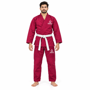 Durable BJJ Gi Uniform <b>Men</b>’s Brazilian Jiu Jitsu Training <b>Kimono</b> Preshrunk Pearl Weave 100% Cotton Wholesale IBJJF BJJ - Product Image 2