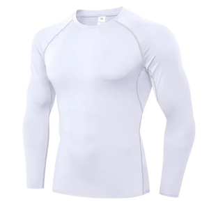Camiseta de Compresión Personalizada para Hombre y Mujer, para BJJ, MMA, Sin Gi, Manga Larga, Secado Rápido, Elástica, para Fitness, Gimnasio, Entrenamiento Deportivo - Product Image 2