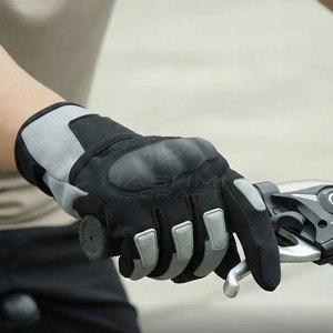 Premium Breathable Outdoor Sports Wear Full <b>Finger</b> Cycling Gloves With Safety Grip Shock Absorption For Mountain <b>Bike</b> Training - Product Image 3