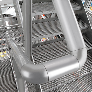 Profil carré en alliage d'aluminium série 6000 pour rampes et garde-corps marins - Product Image 3