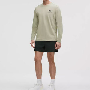 Camiseta de Hombre de Manga Larga con Costuras Duraderas y Tacto Suave, Diseño Clásico, Estilo Urbano para el Día a Día con Calidad Duradera - Product Image 2