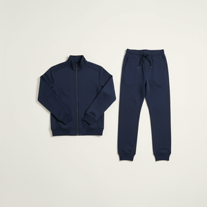 Custom Men Tracksuit Set <b>Jacket</b> and Jogger Pants Gym Training Tracksuit with Custom Logo OEM Factory Direct - Product Image 4