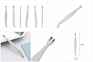 Kit d'outils manuels en acier pour pousse-cuticules avec garantie de 5 ans - Product Image 3