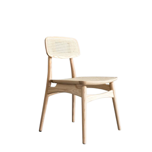 Chaise de salle à manger d'extérieur Raku, résistante aux intempéries, en teck massif, meubles de jardin, chaise de salle à manger en bois pour usage commercial - Product Image 3