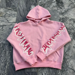 Conjuntos de Sudadera con Capucha y Pantalones de Chándal de Algodón 100% de Tallas Grandes para Invierno, Estilo Urbano, Transpirables, de Secado Rápido, con Efecto Apilado y Corte Acampanado - Product Image 2