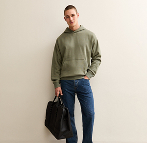 Sweat-shirts à capuche unisexes de haute qualité, en coton épais 450 GSM, sans cordon, personnalisables avec logo, grandes tailles, pour hommes - Product Image 6