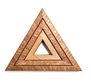 Wood Trivet Custom Shape Best Price <b>Table</b> <b>Protector</b> Heat Resistant With Non Slip Base Wood Coaster - Product Image 4