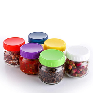 High quality Vietnam Manufactured Bottle Closures & Lids 86 mm <b>Plastic</b> Mason Jar Lids Colorful Screw <b>Cap</b> for Wide Mouth Bottles - Product Image 4