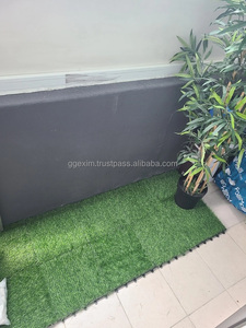 Dalles de terrasse en bois d'acacia pour intérieur et extérieur, planches de bois à emboîtement - Product Image 3